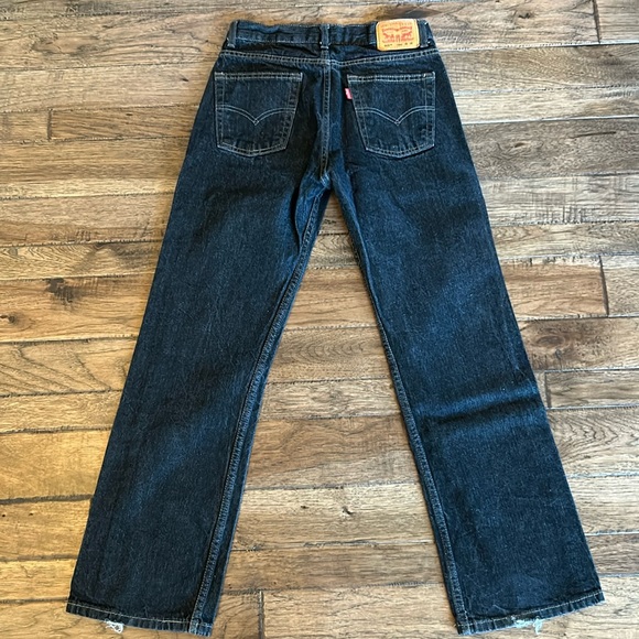 Levi’s 505 Straight Leg boys Jeans - Picture 2 of 4